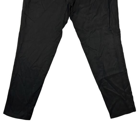 Vetta Size XS Cigarette Pant Timeless Capsule Tencel Side Zip USA Black NEW - Picture 6 of 11